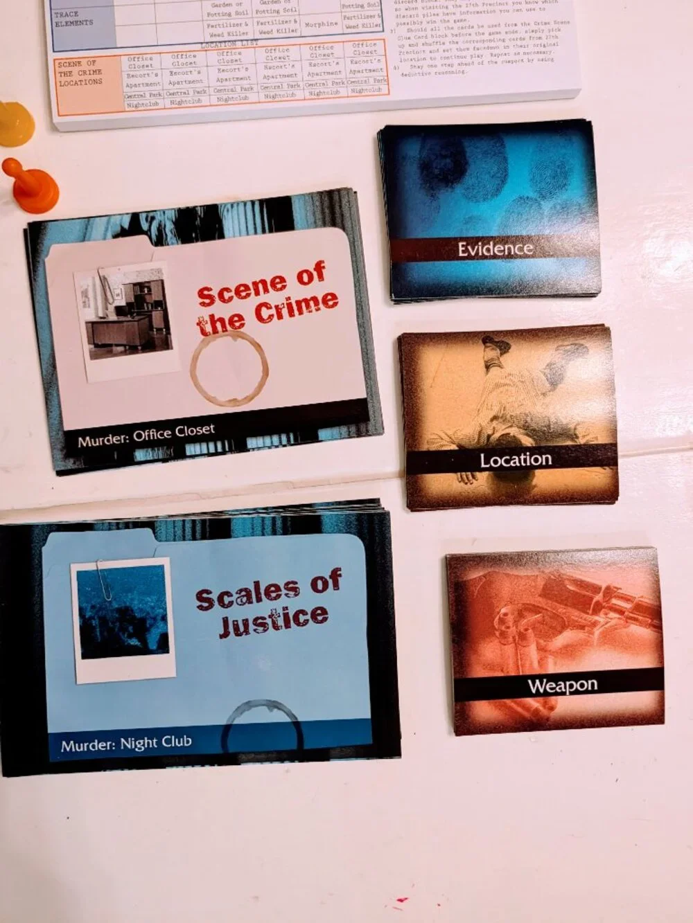 Law & Order Detective Game Metal Tin Universal Studios 2-4 Players Open Box